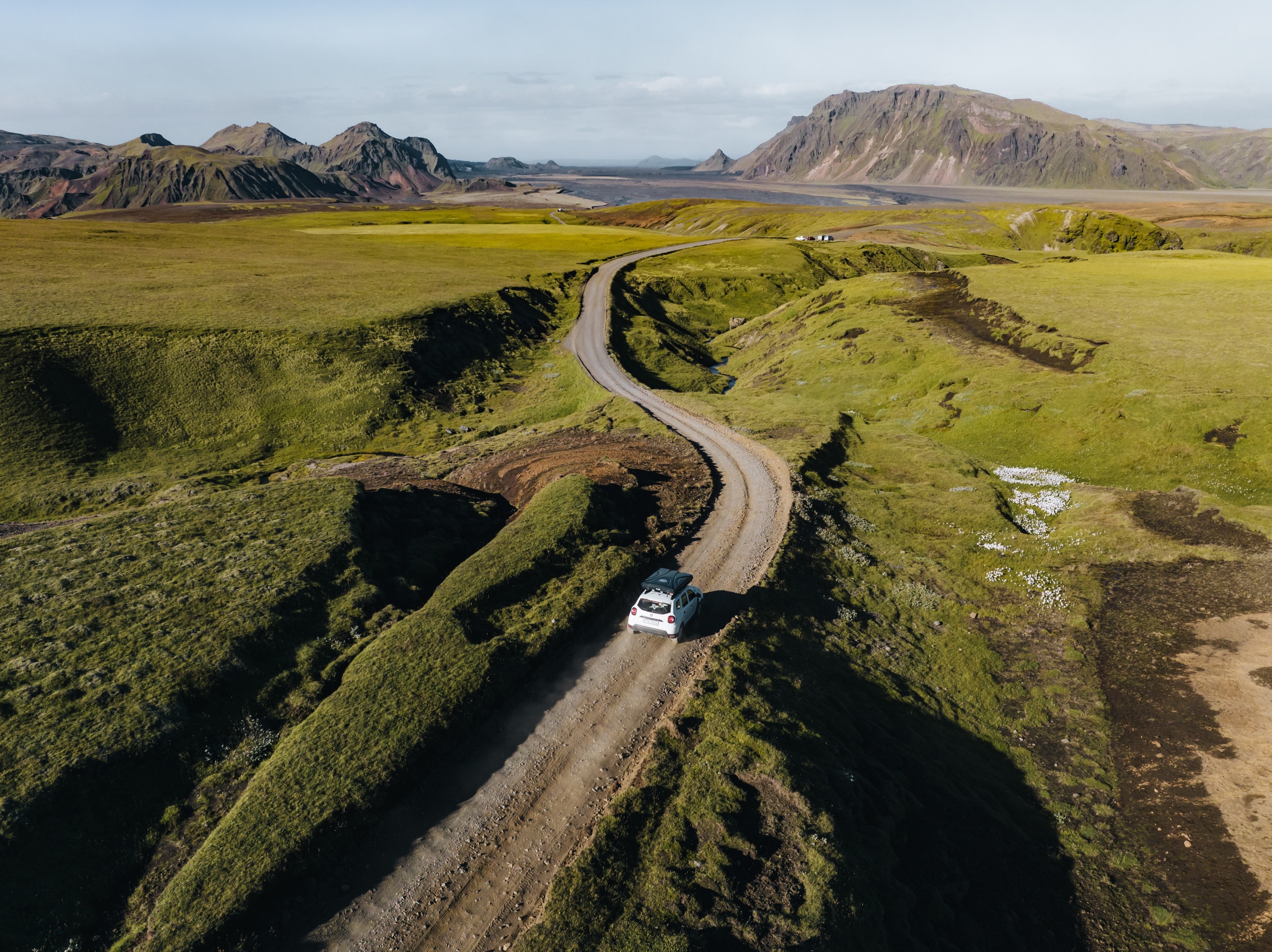 4X4 in an Icelandic landscape